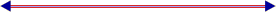 Red and Blue line on white background